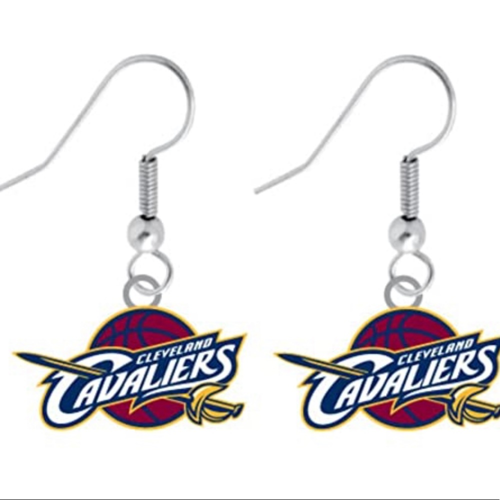 NBA Cleveland cavaliers officially licensed brand new earrings
